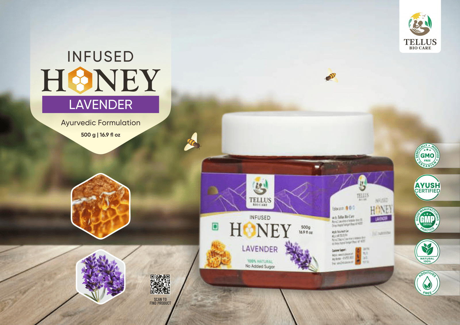 Infused Honey Lavender