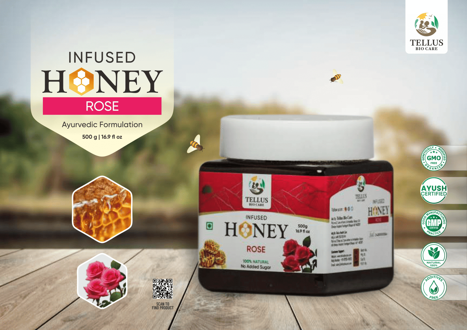 Infused Honey Rose