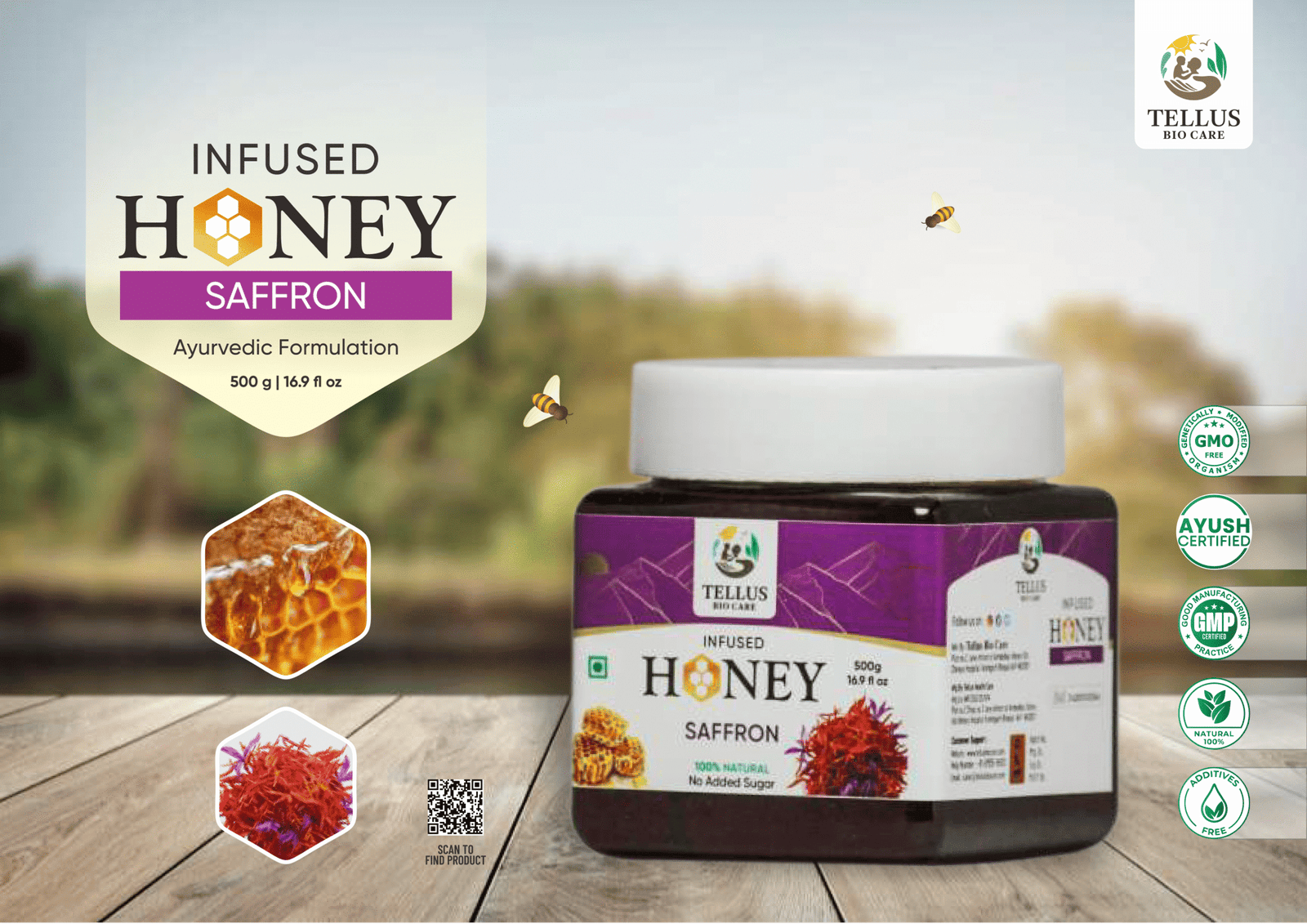 Infused Honey Saffron