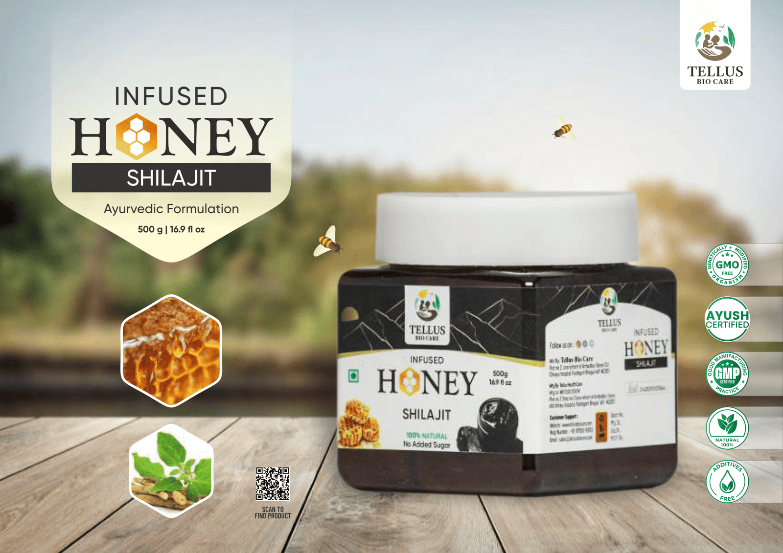 Infused Honey Shilajit