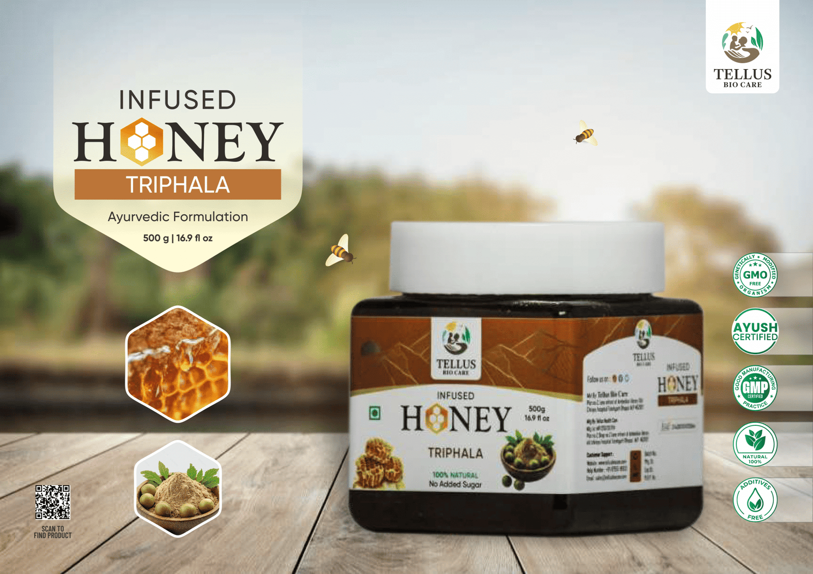 Infused Honey Triphala