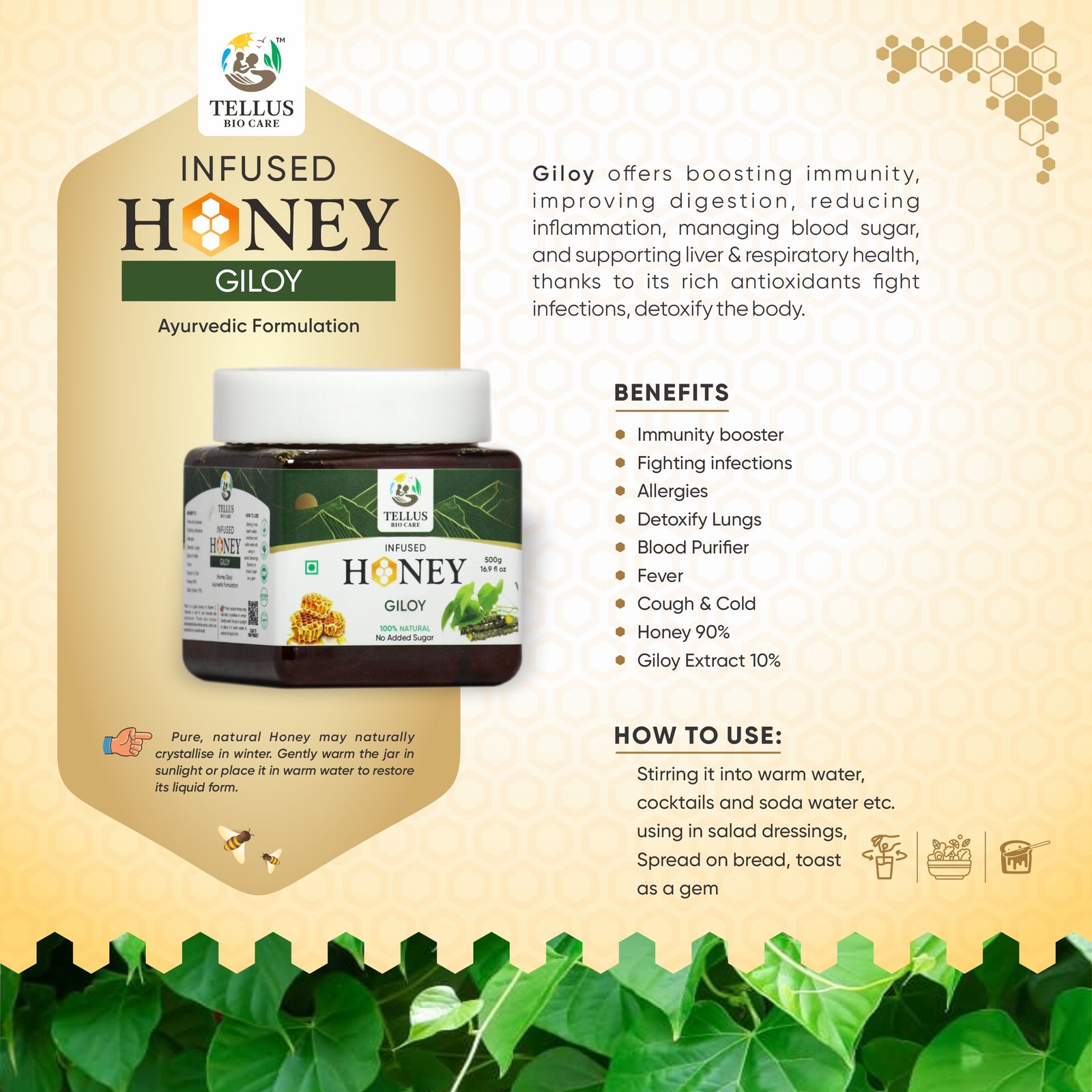 Infused Honey Giloy - Image 2