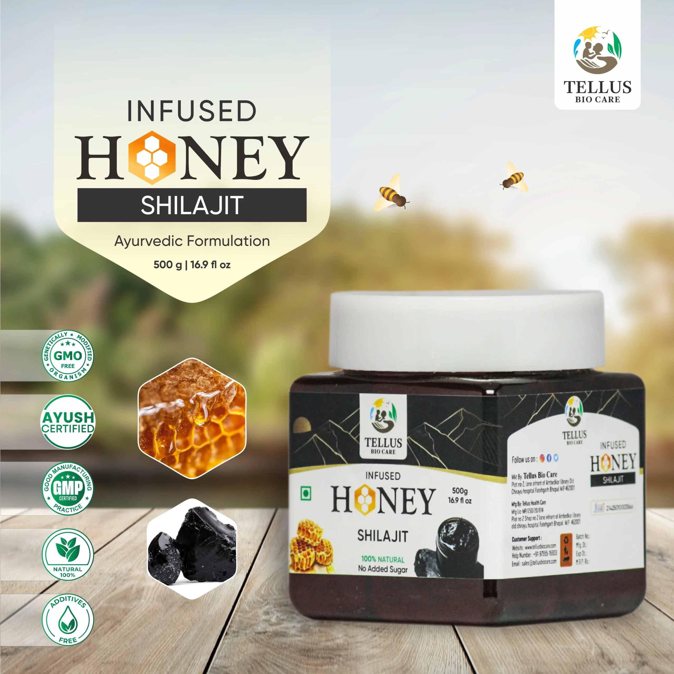 Infused Honey Shilajit