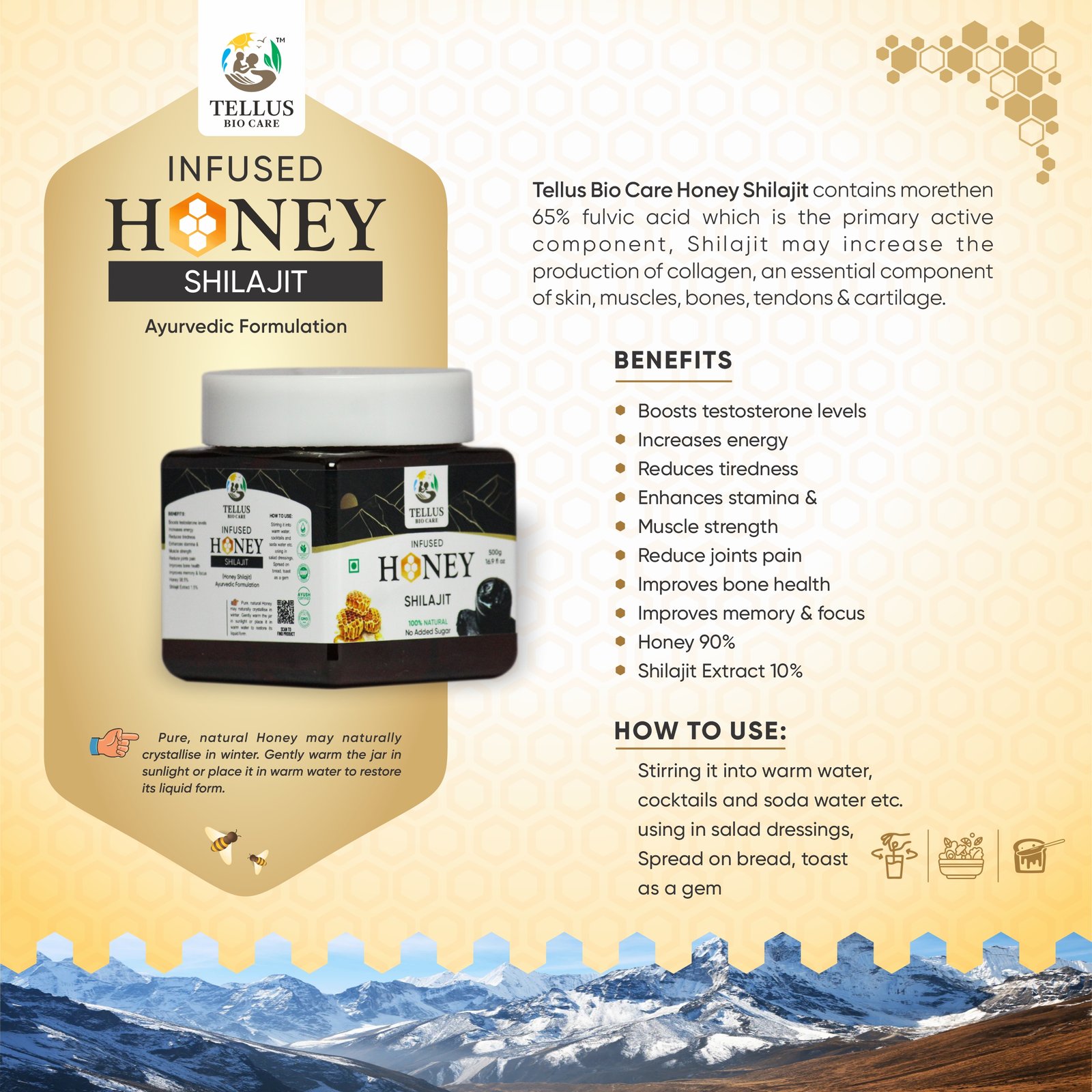 Infused Honey Shilajit - Image 2