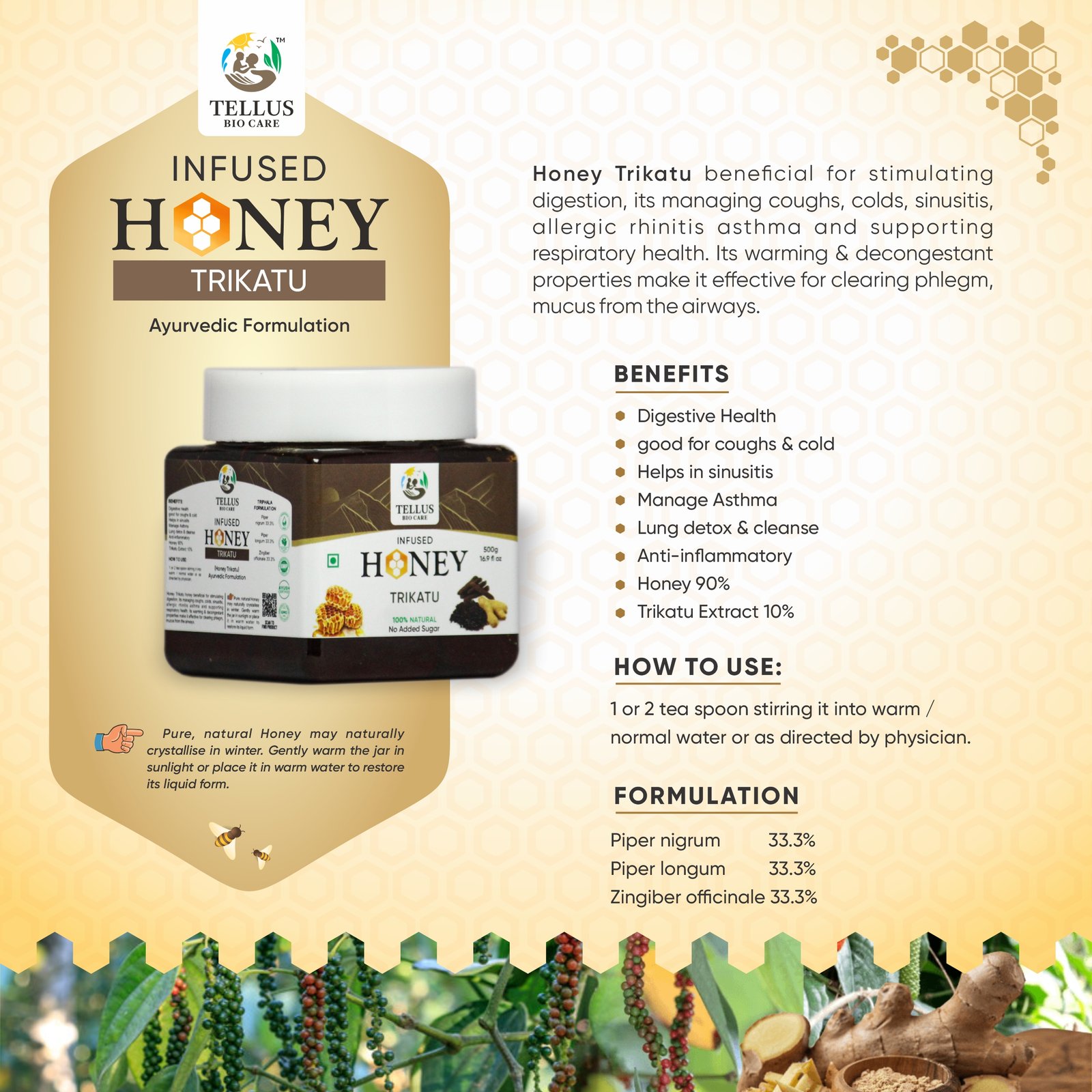 Infused Honey Trikatu - Image 2