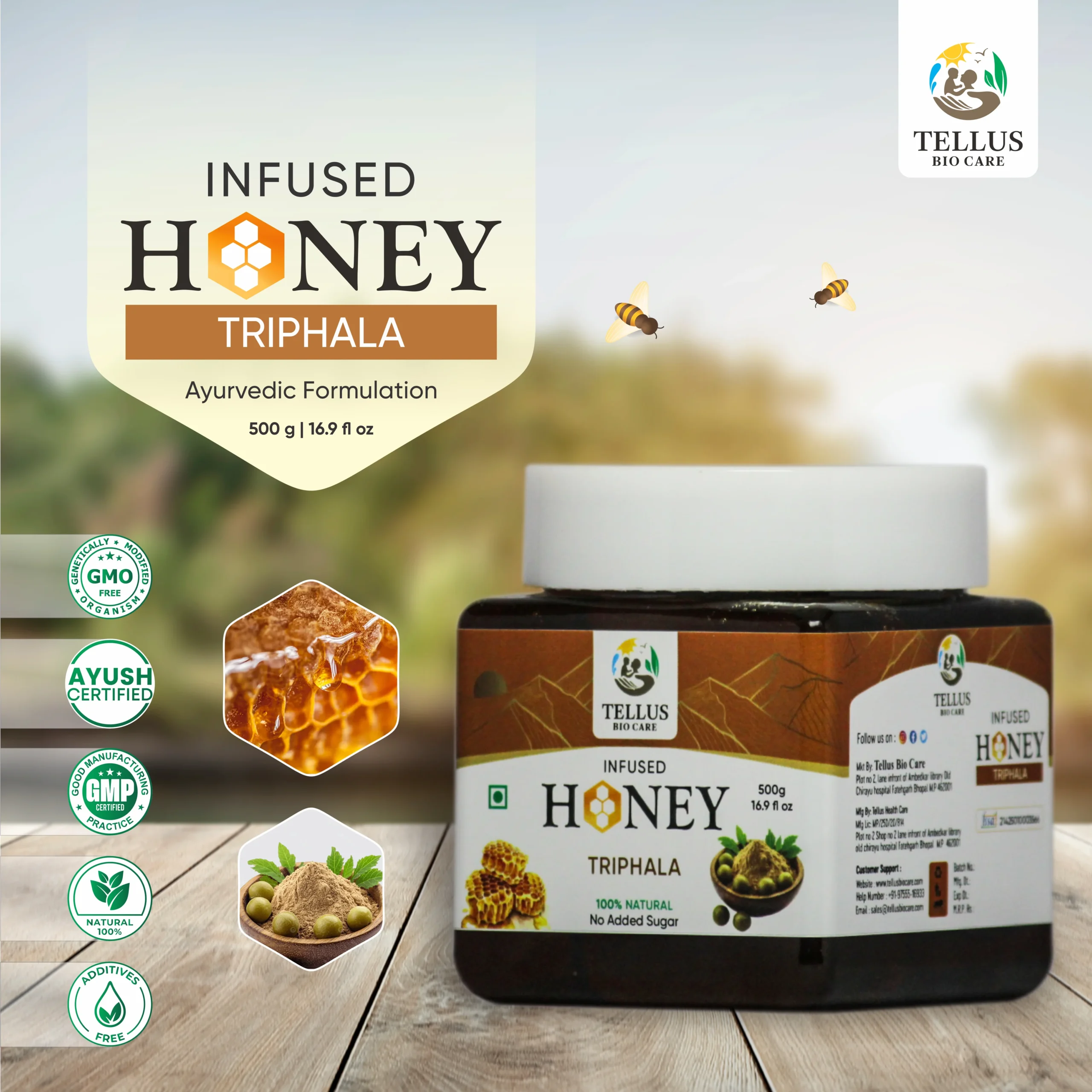 Infused Honey Triphala